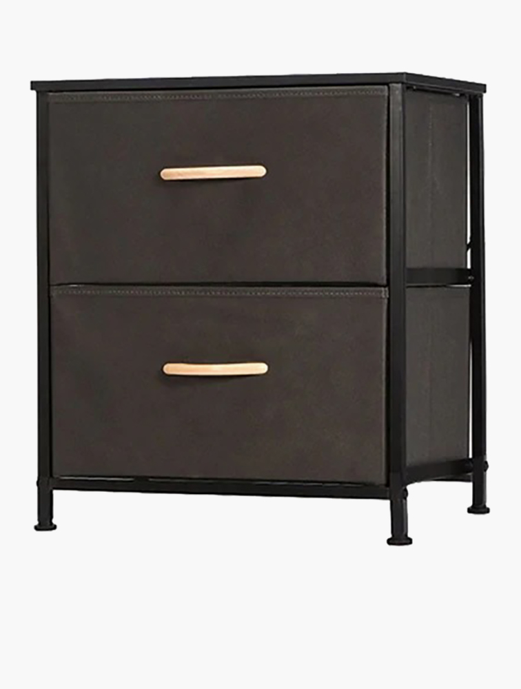 MyRunway Shop Daily Home Dark Grey 2 Drawer Storage for Women